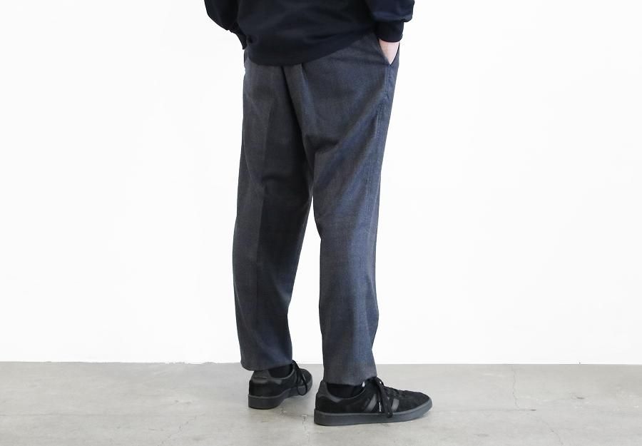 Graphpaper グラフペーパー　Marzotto Cook Pants BRAND : Graphpaper MODEL : MARZOTTO CLASSIC SLACKS COLOR
