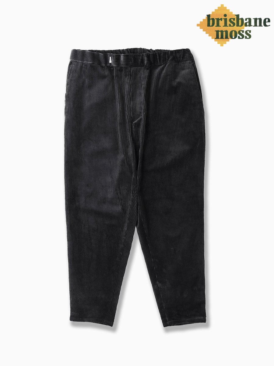 BRAND : Graphpaper MODEL : BRISBANE MOSS COOK PANTS COLOR : BLACK