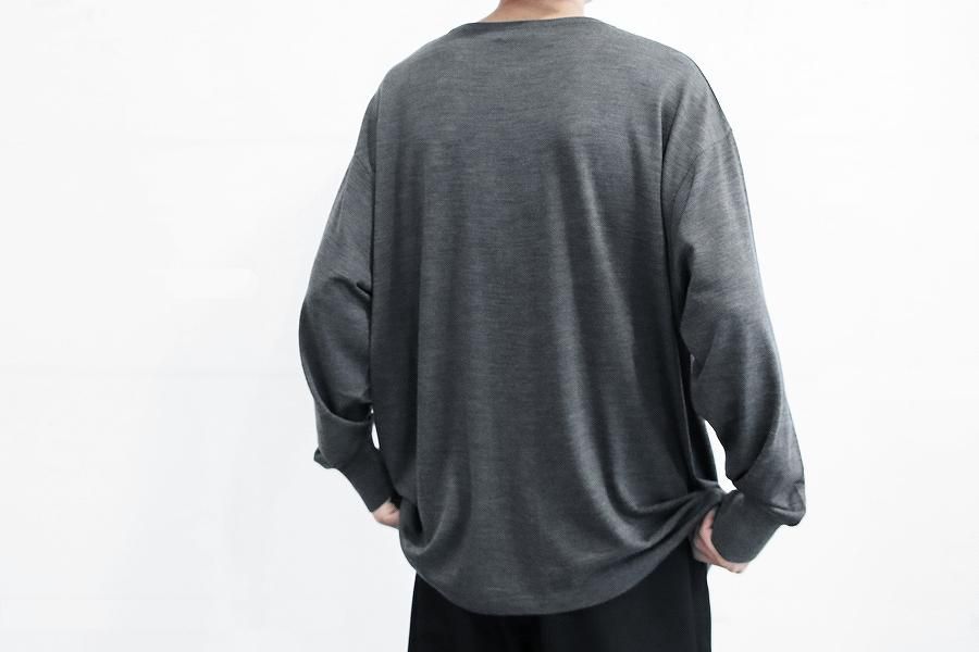 WASHABLE WOOL BIG T-SHIRT