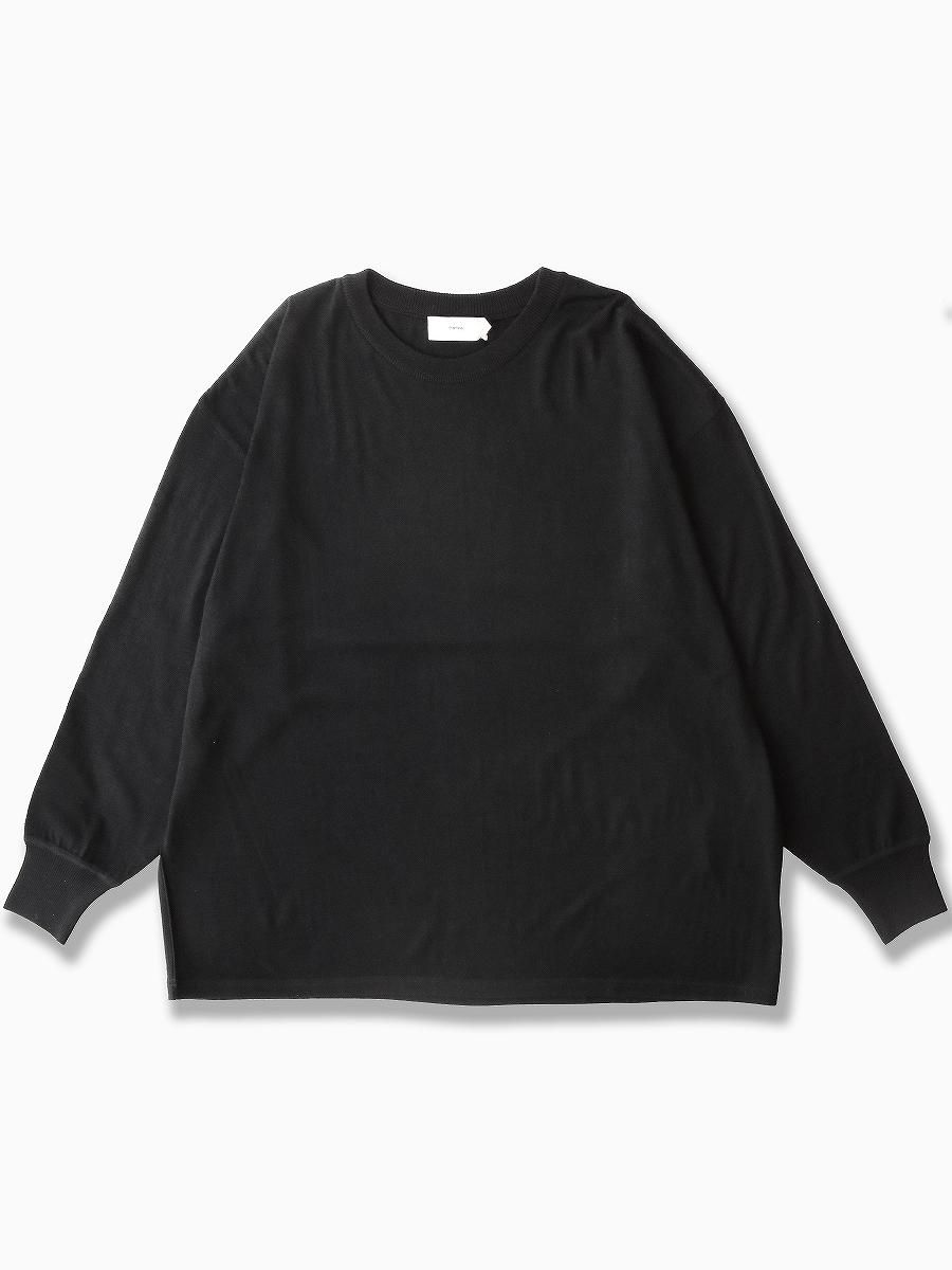 ほ*ー様 graphpaper Washable Wool Crew Neck Graphpaper(グラフペーパー) / SUVIN LOOSE RIB CREW NECK KNIT