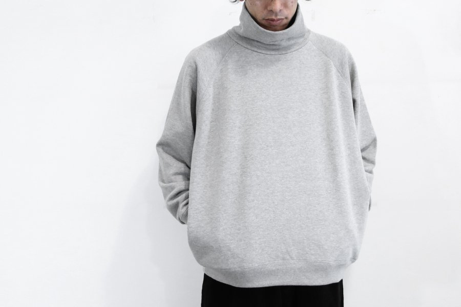 BRAND : Graphpaper CONNECTED : LOOPWHEELER MODEL : HIGH NECK SWEAT ...