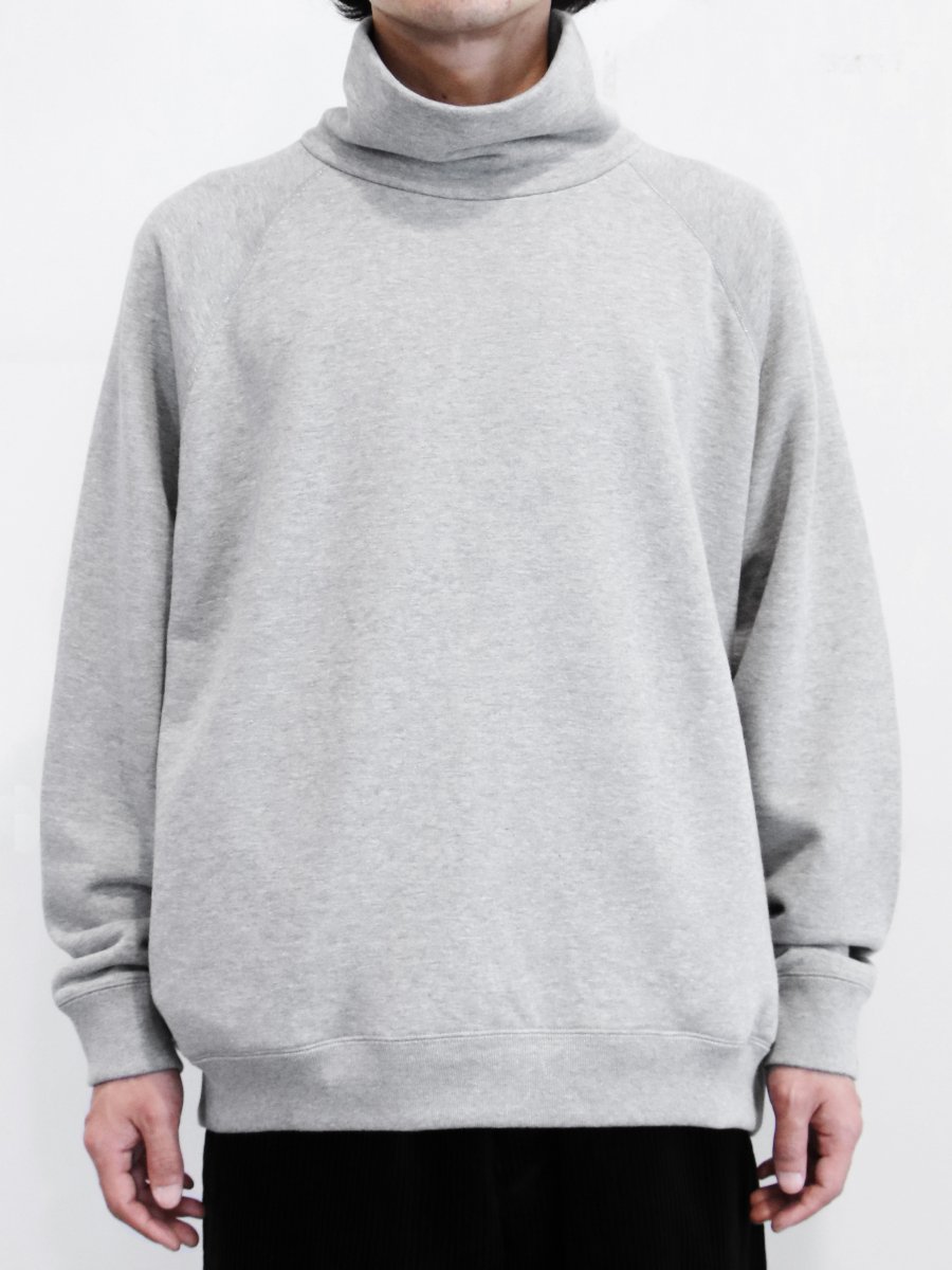 BRAND : Graphpaper CONNECTED : LOOPWHEELER MODEL : HIGH NECK SWEAT 