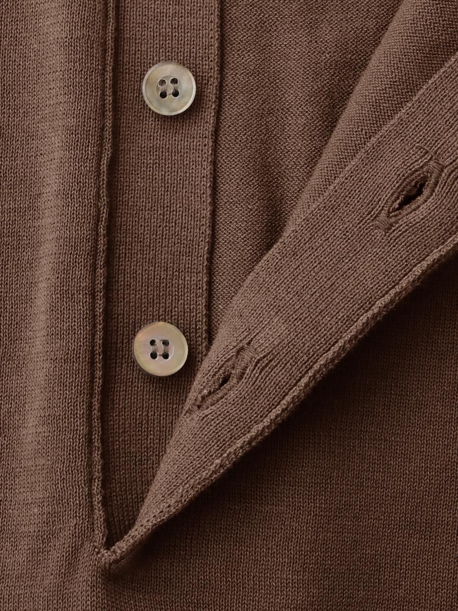 PHIGVEL - KNIT POLO SHIRT : HUMAN and THINGS.BLOG