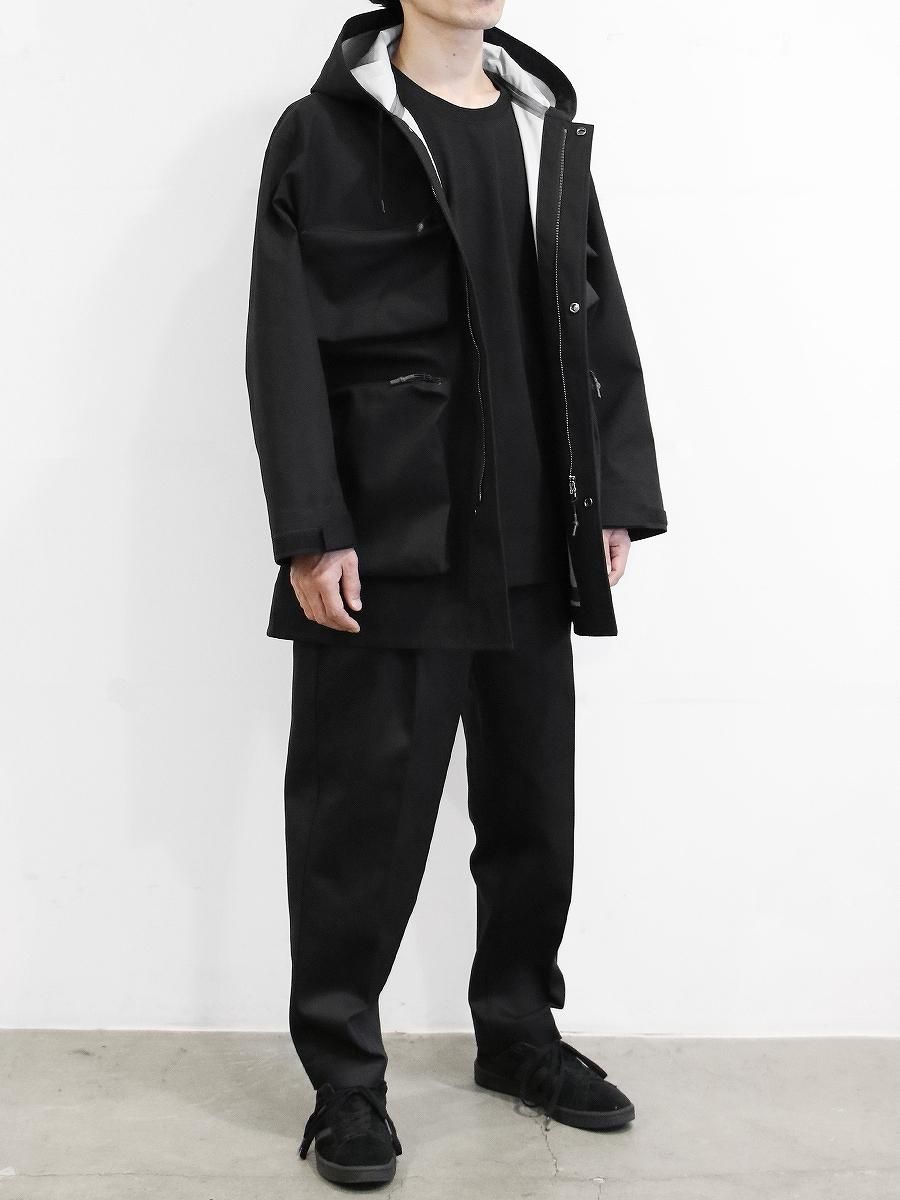 BRAND : VAINL ARCHIVE MODEL : C-COAT-H COLOR : BLACK【VAINL