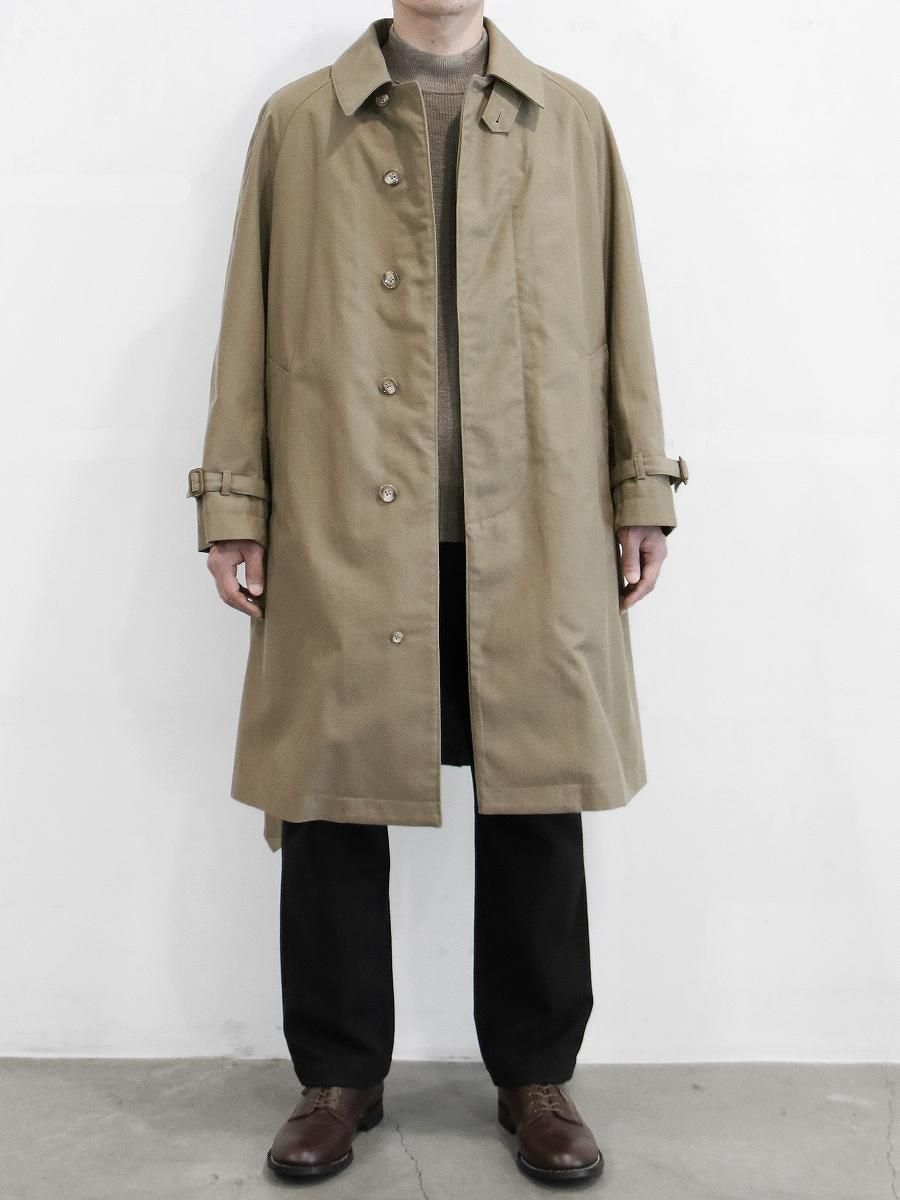 PHIGVEL BELTED BAL COLLAR COAT フィグベルお受けいたします - ステン 