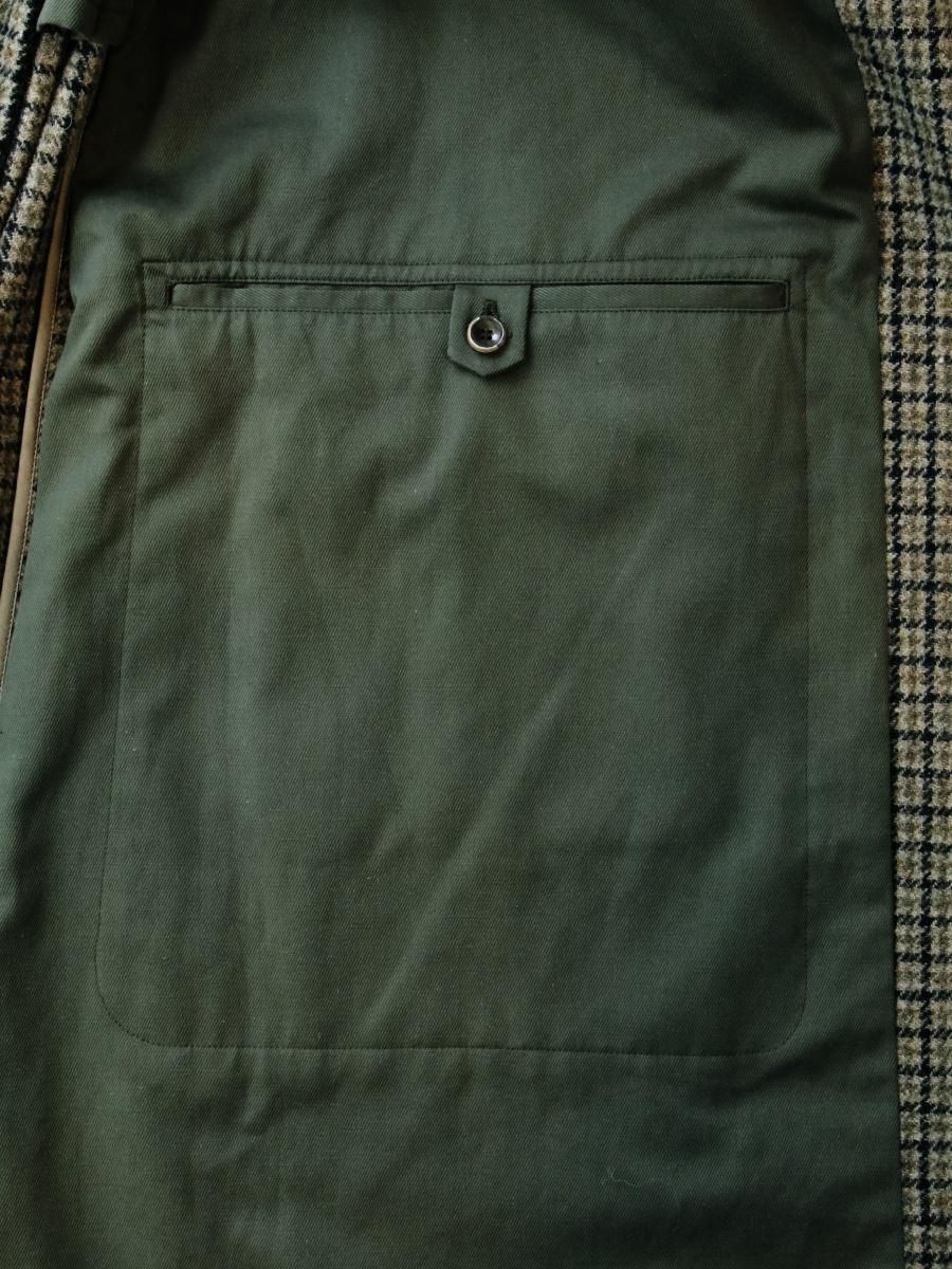 BRAND : PHIGVEL MODEL : GOODMAN'S COAT COLOR : GUNCLUB CHECK