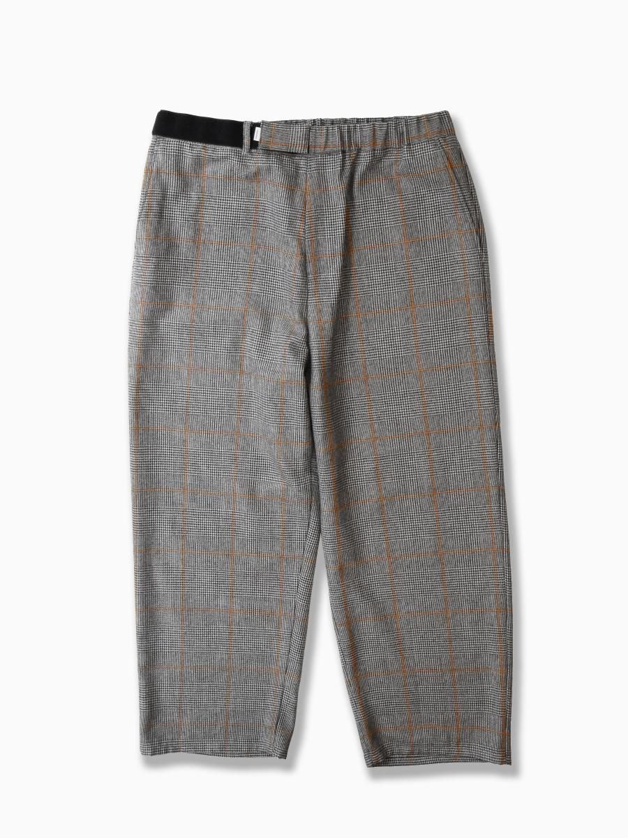 BRAND : Graphpaper MODEL : GLENCHECK WOOL WIDE COOK PANTS COLOR