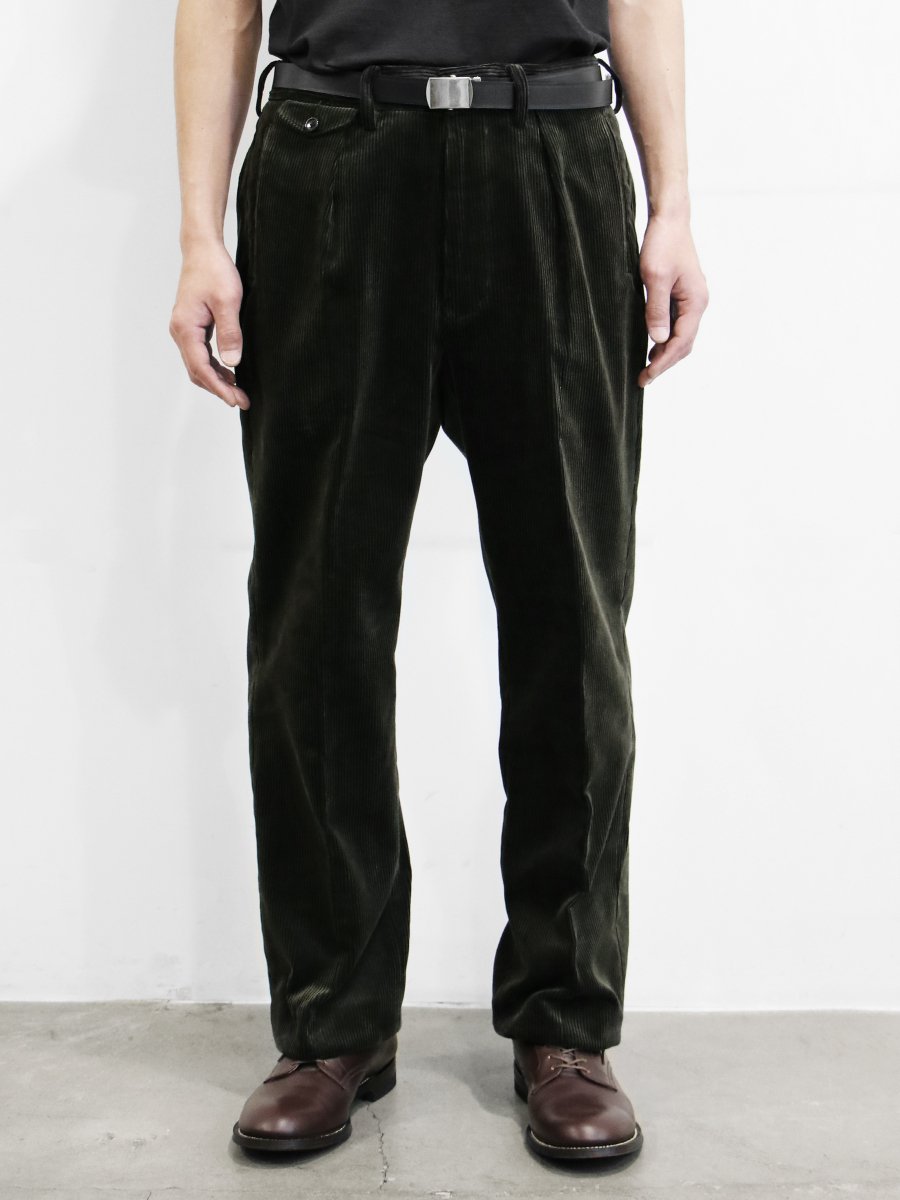 PHIGVEL - フィグベル / CORDUROY WIDE TROUSERS | NOTHING BUT