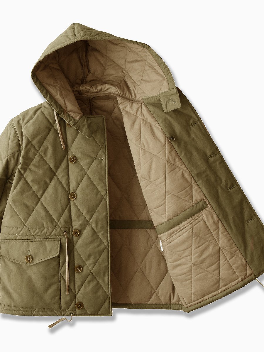 BRAND : PHIGVEL MODEL : AVIATOR HOODED BLOUSON COLOR : KHAKI