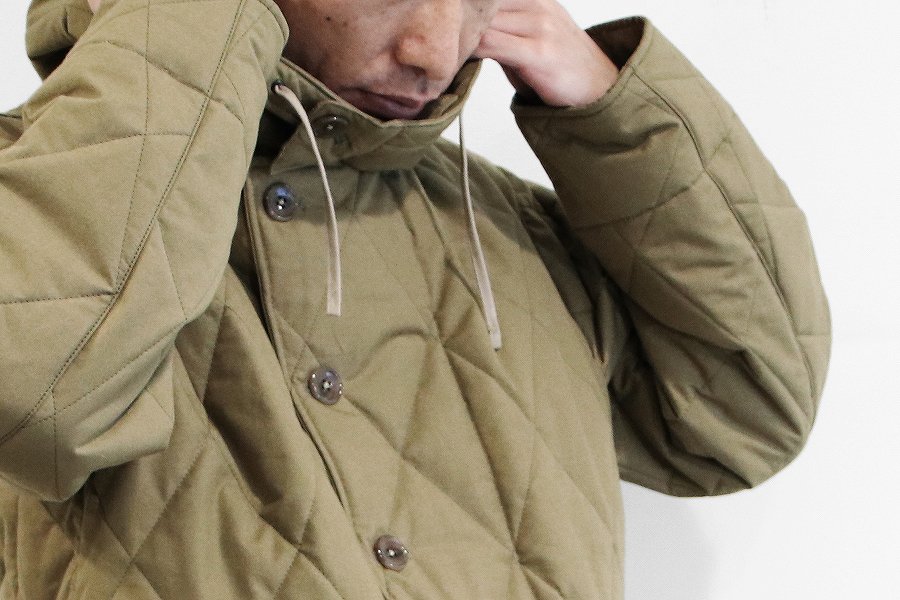 BRAND : PHIGVEL MODEL : AVIATOR HOODED BLOUSON COLOR : KHAKI