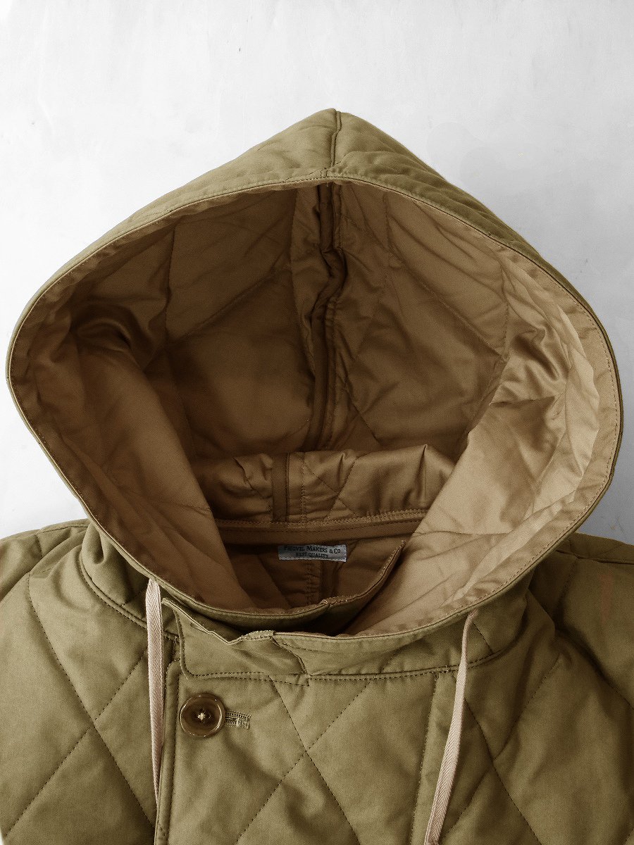 BRAND : PHIGVEL MODEL : AVIATOR HOODED BLOUSON COLOR : KHAKI