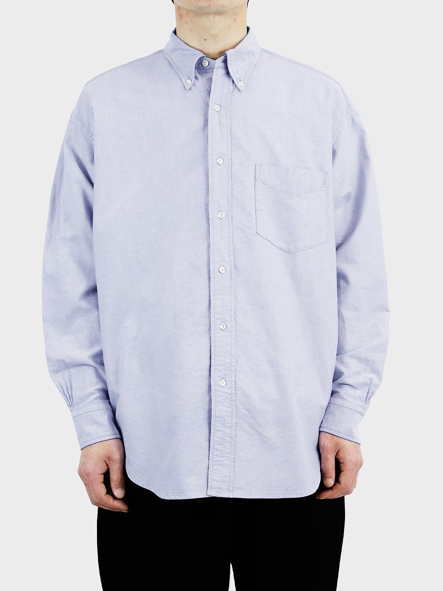 Graphpaper - グラフペーパー / OXFORD L/S B.D BOX SHIRT | NOTHING BUT