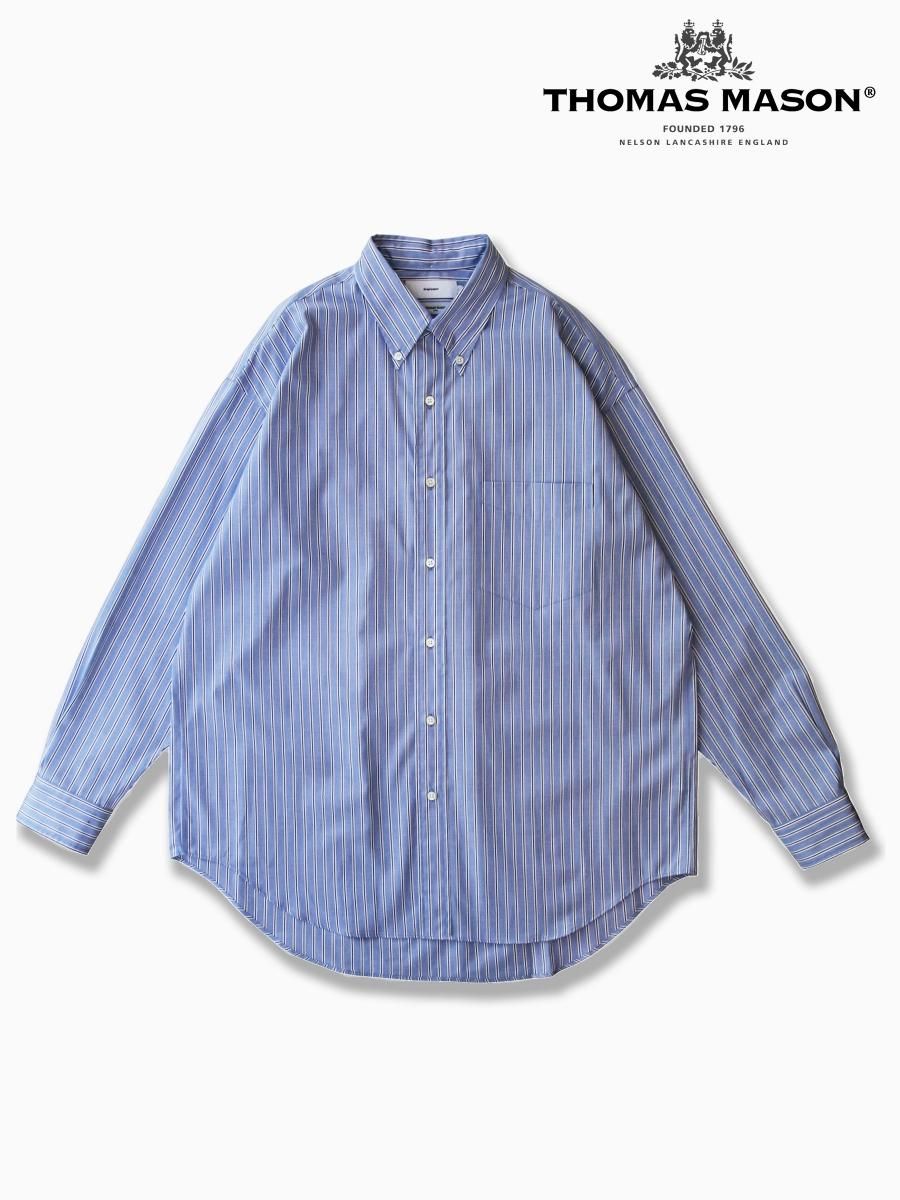 Graphpaper × THOMAS MASON - グラフペーパー / L/S B.D SHIRT 