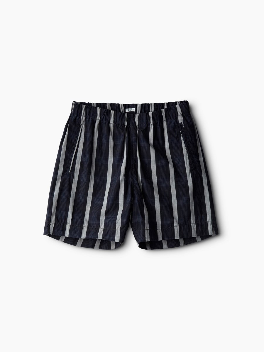 PHIGVEL - フィグベル / STRIPE CHECK EASY SHORTS | NOTHING BUT