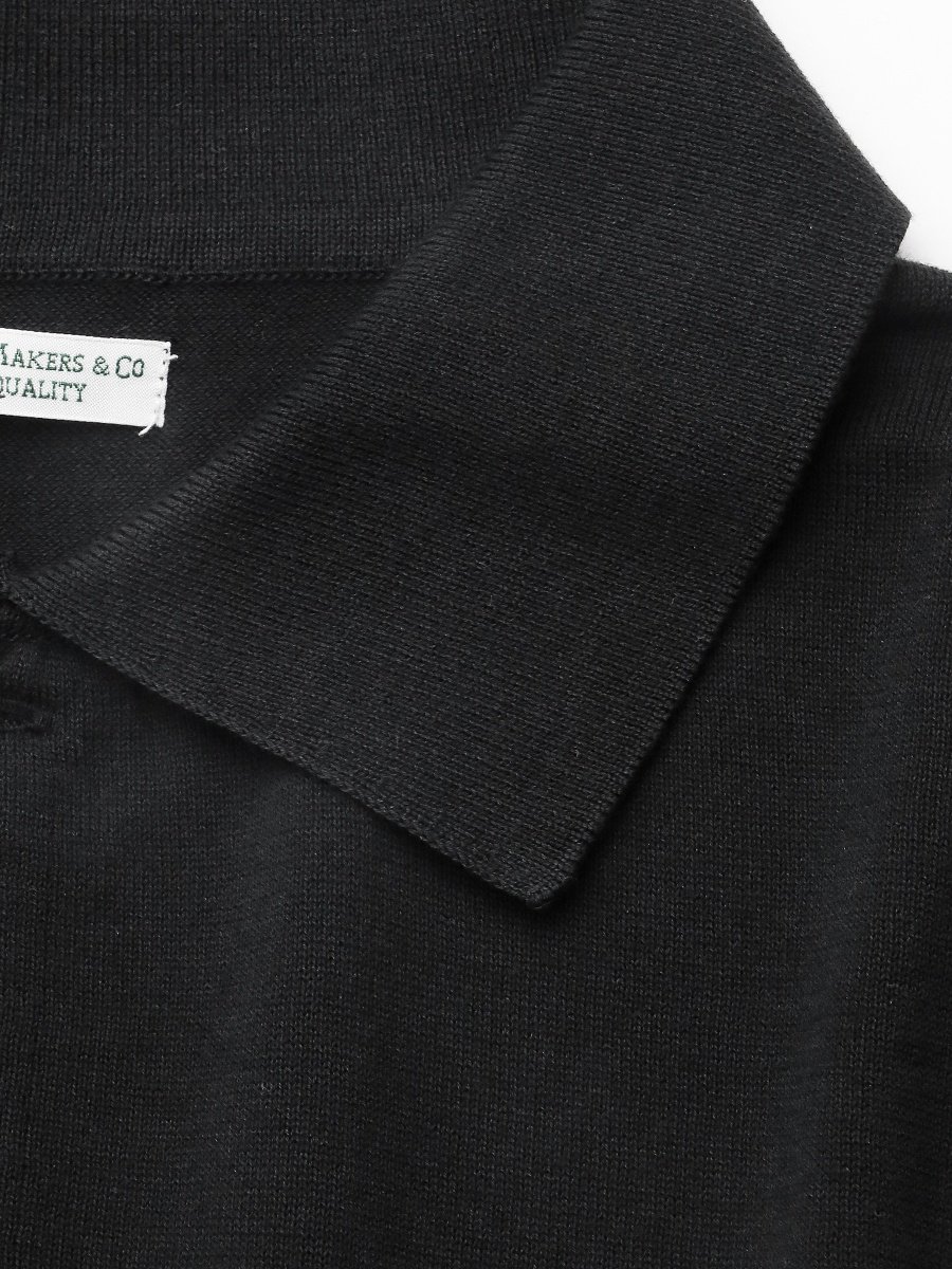 PHIGVEL - フィグベル / KNIT POLO SS SHIRT | NOTHING BUT