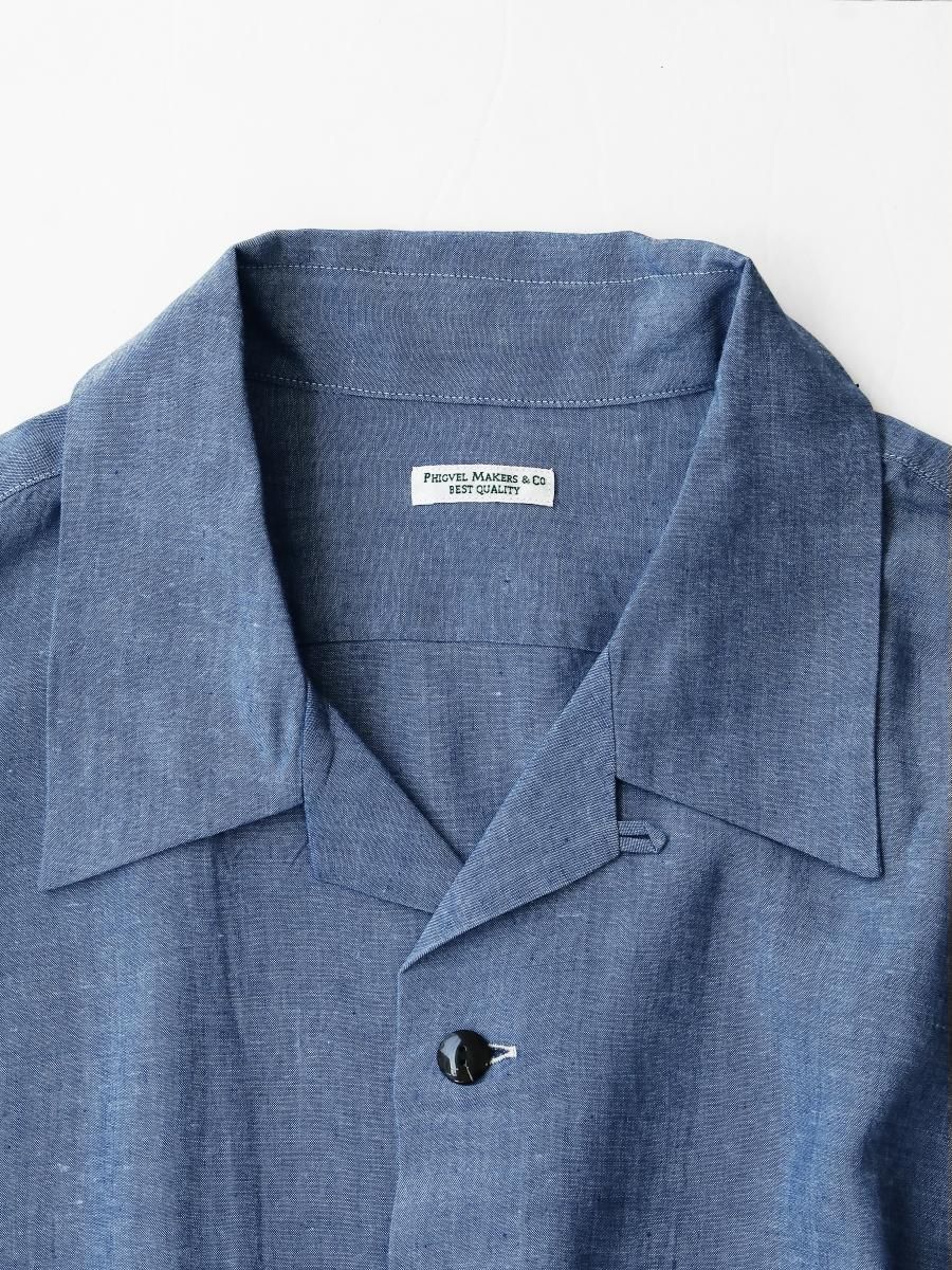 PHIGVEL  French Open Collar LS Shirt