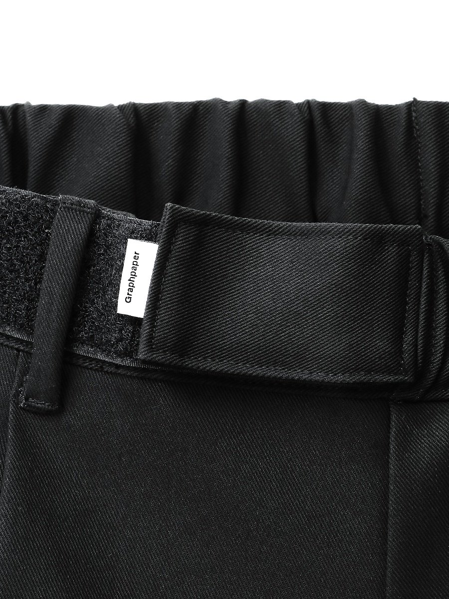 Graphpaper - グラフペーパー / COTTON TWILL WIDE TUCK COOK PANT 