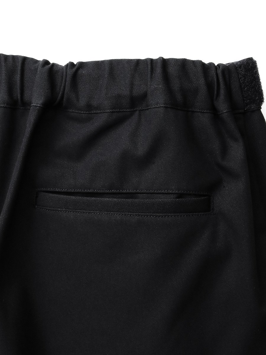 Graphpaper - グラフペーパー / COTTON TWILL WIDE TUCK COOK PANT | NOTHING BUT