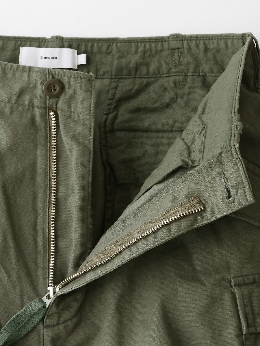 Graphpaper - グラフペーパー / MILITARY CLOTH MILITARY PANTS | NOTHING BUT