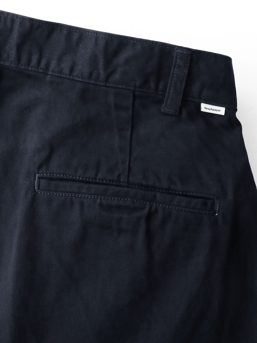 Graphpaper - グラフペーパー / MILITARY CLOTH 2TUCKS PANTS | NOTHING BUT