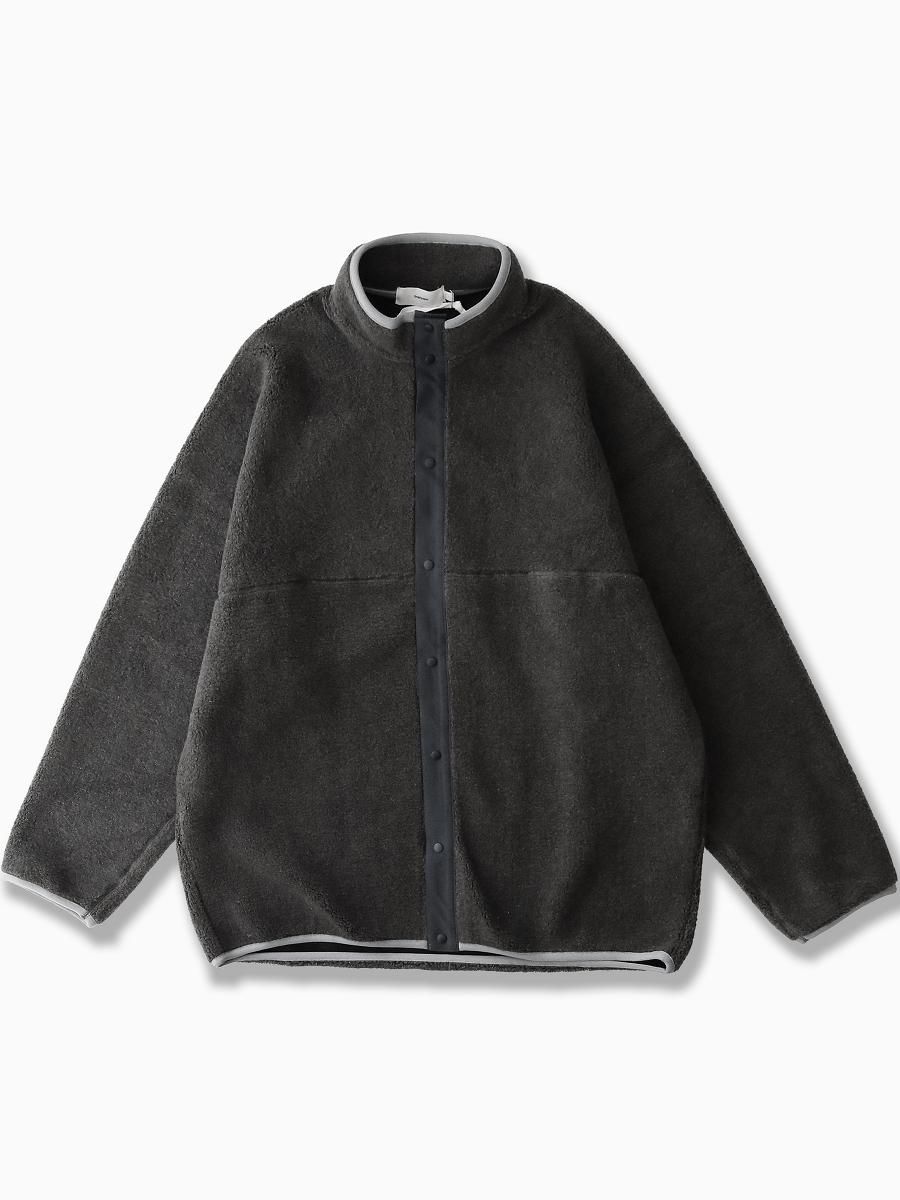 Graphpaper - グラフペーパー / WOOL BOA HI-NECK FULL OPEN BLOUSON ...