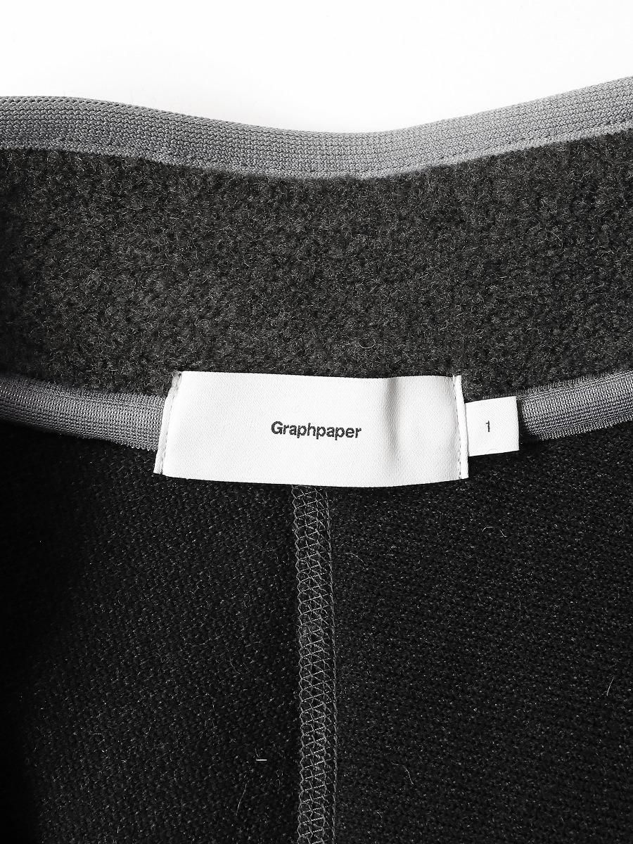 Graphpaper - グラフペーパー / WOOL BOA HI-NECK FULL OPEN