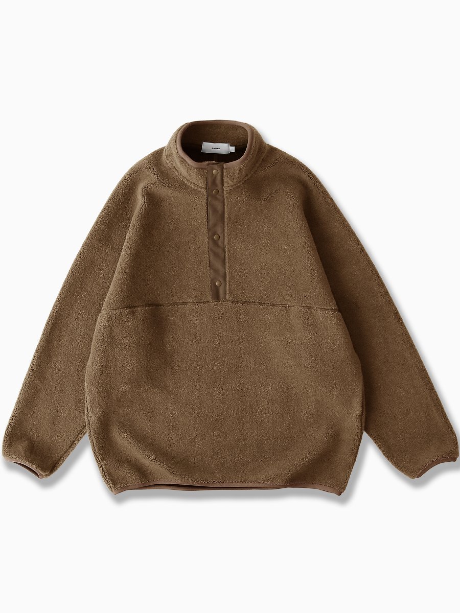 Graphpaper   グラフペーパー / WOOL BOA HI NECK PULLOVER   NOTHING BUT