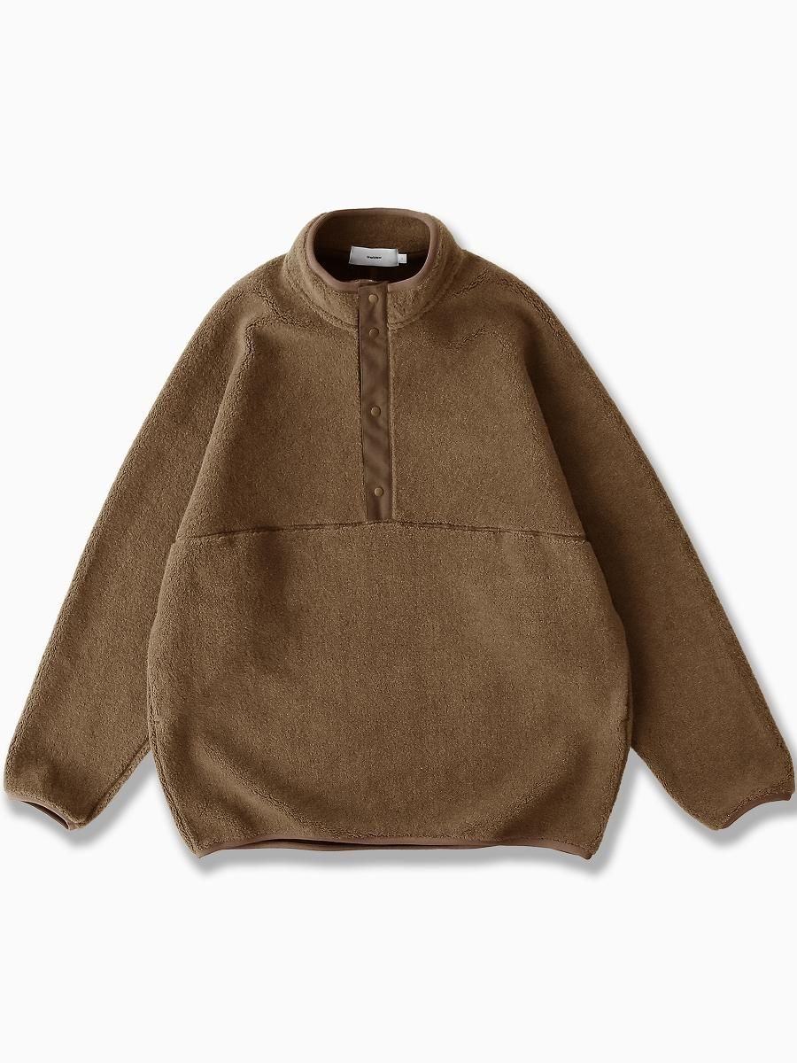 Graphpaper - グラフペーパー / WOOL BOA HI-NECK PULLOVER | NOTHING BUT