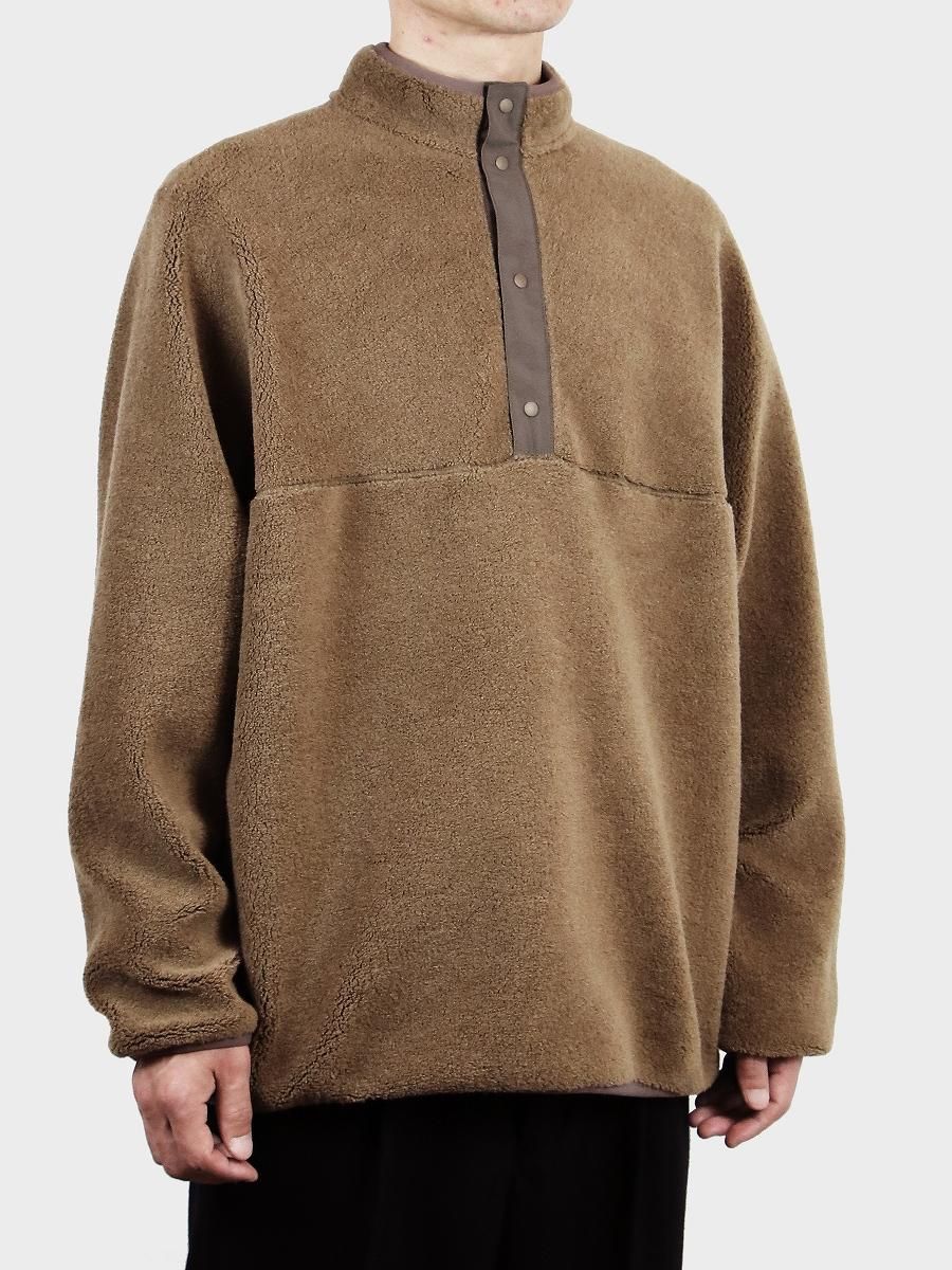 graphpaper Wool Boa Hi-Neck Pullover