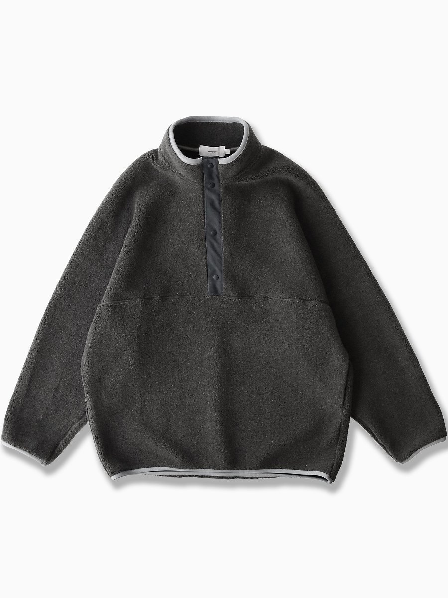 Graphpaper - グラフペーパー / WOOL BOA HI-NECK PULLOVER | NOTHING BUT
