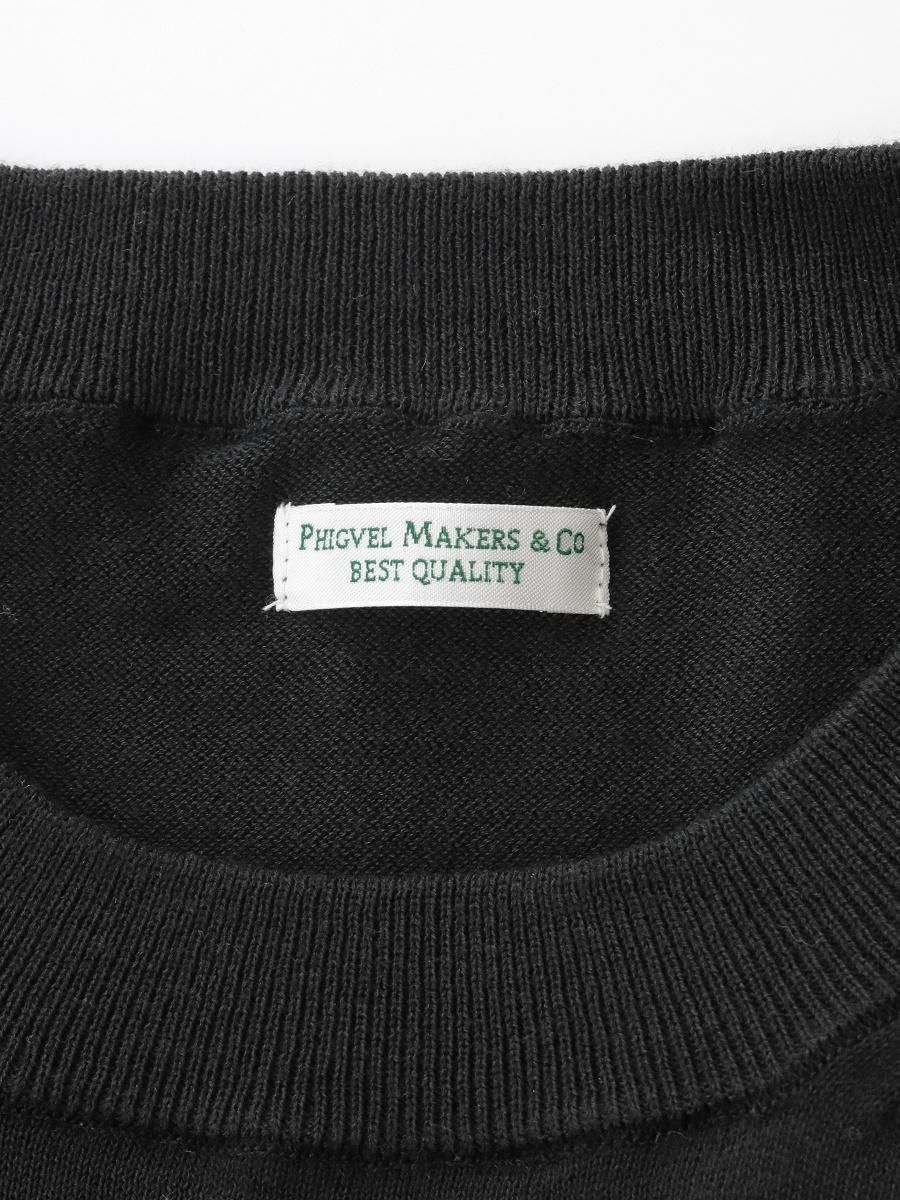 PHIGVEL - フィグベル / CREW NECK KNIT | NOTHING BUT