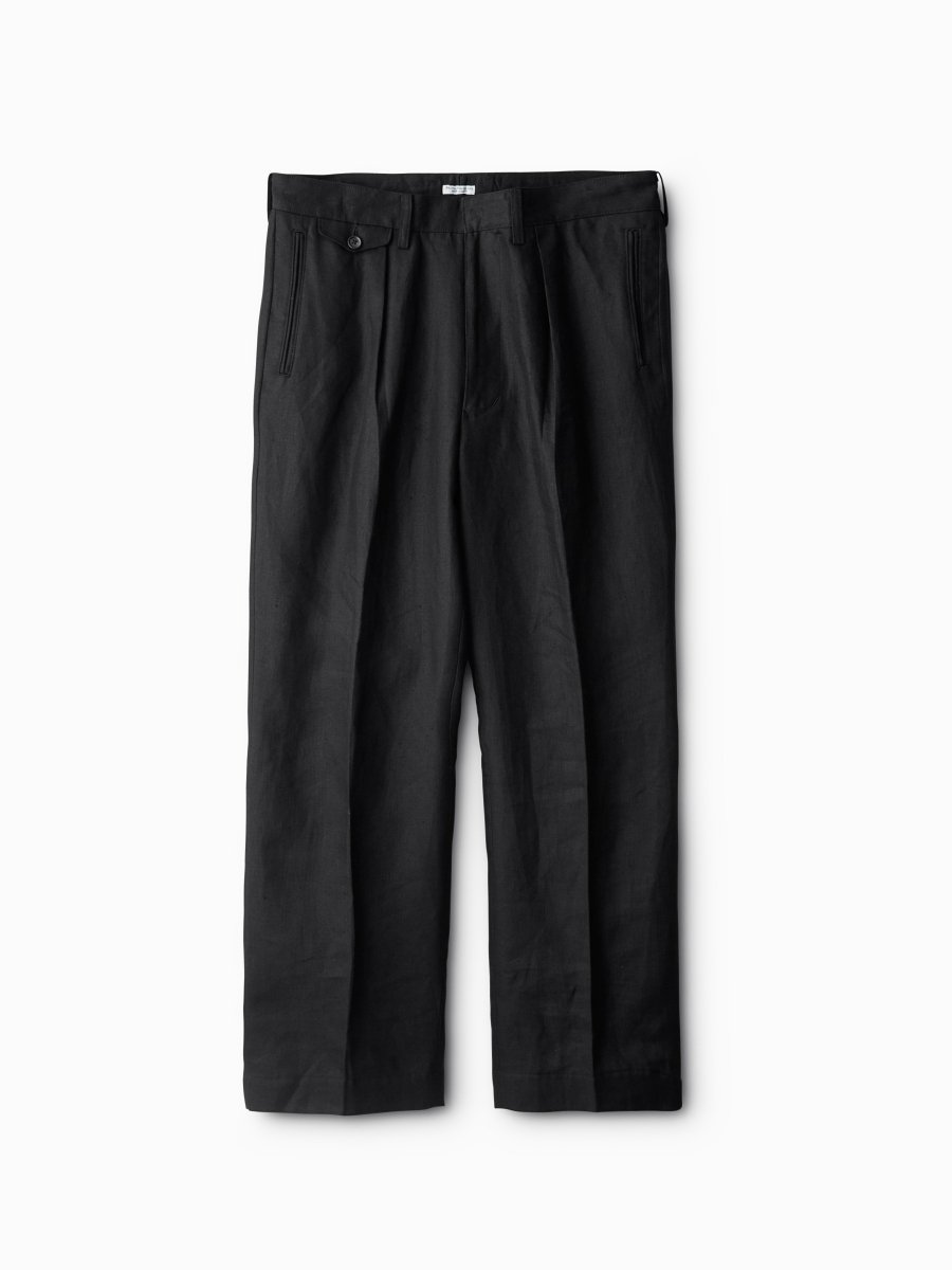 PHIGVEL - フィグベル / LINEN WIDE TROUSERS | NOTHING BUT