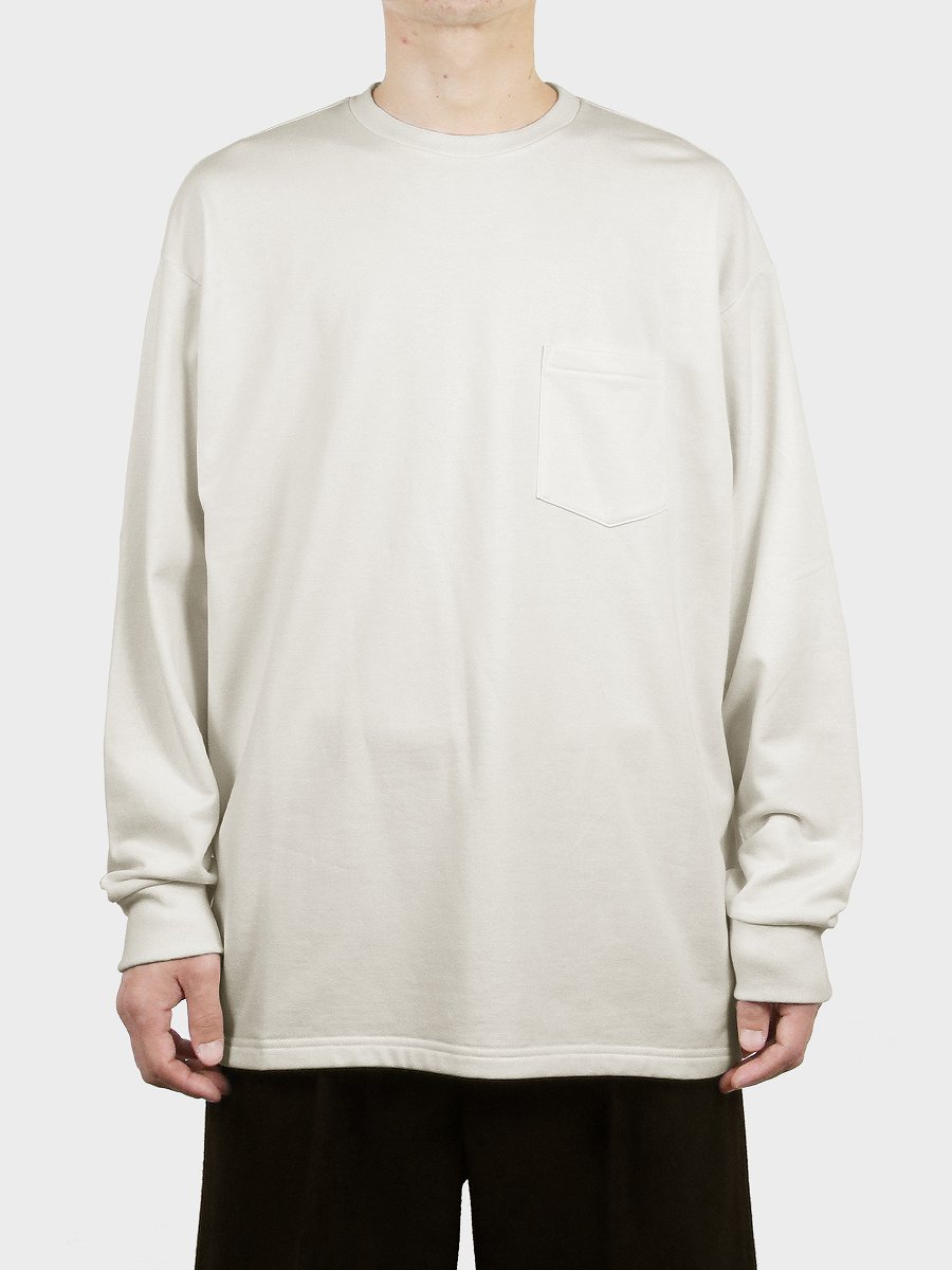 Graphpaper - グラフペーパー / SWEAT L/S POCKET TEE | NOTHING BUT