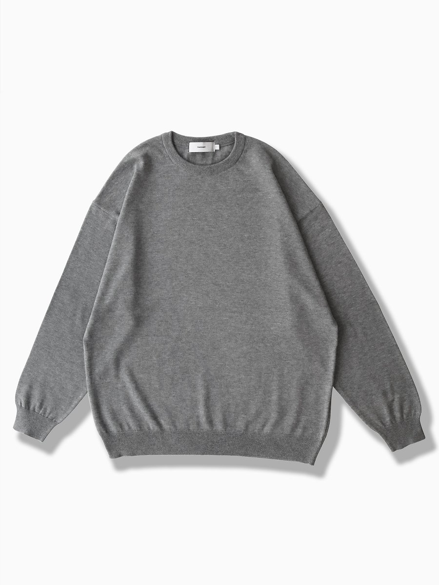 Graphpaper - グラフペーパー / SUVIN L/S CREW NECK KNIT | NOTHING BUT