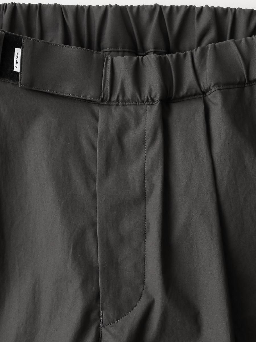 パンツ Graphpaper TYPEWRITER WIDE CHEF SHORTS Graphpaper Stretch Typewriter Wide Chef Shorts / スタッフ