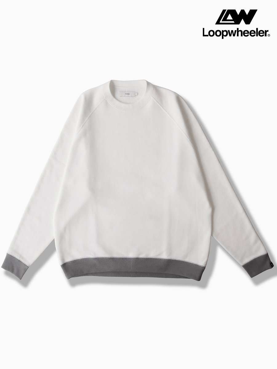 Graphpaper × LOOPWHEELER - グラフペーパー / RAGLAN SWEAT | NOTHING BUT