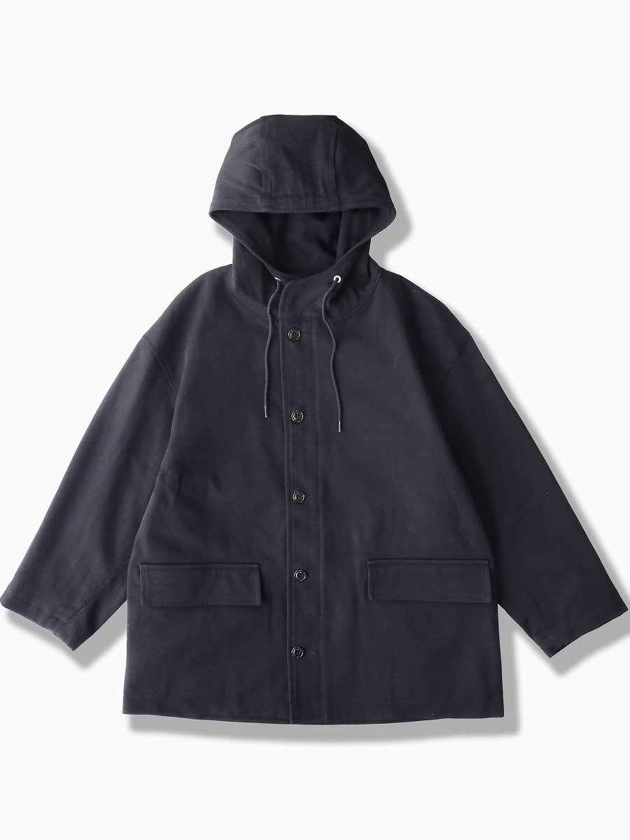 Graphpaper - グラフペーパー / HARD TWILL HOODED BLOUSON | NOTHING BUT