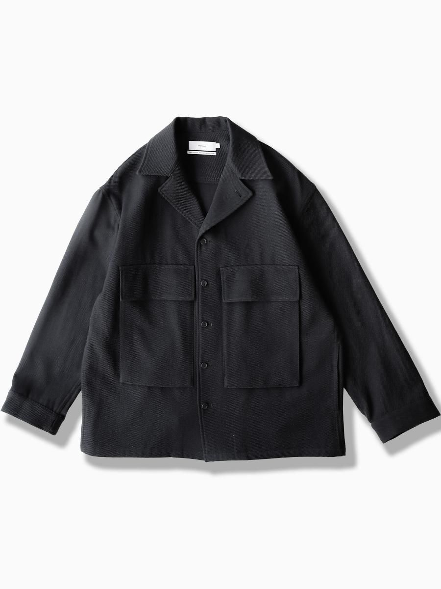 Graphpaper - グラフペーパー / WOOL WOOL KERSEY FATIGUE SHIRT ...