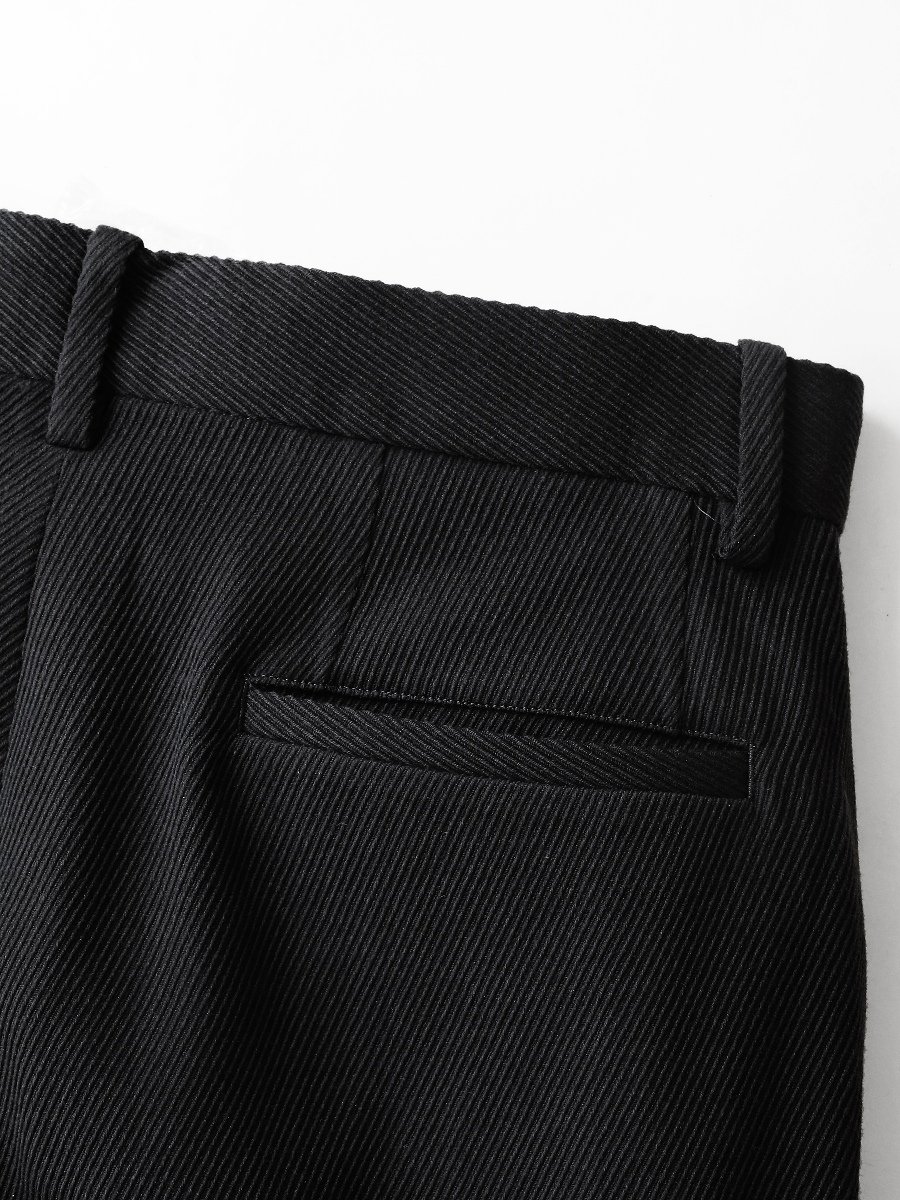 Graphpaper - グラフペーパー / WOOL KERSEY WIDE TAPERED TROUSER 