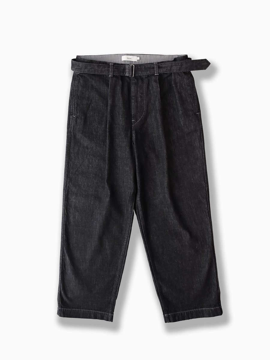 Graphpaper - グラフペーパー / COLORFAST DENIM BELTED PANTS ...