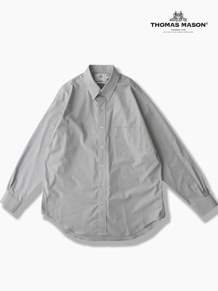 Graphpaper - グラフペーパー / × THOMAS MASON - B.D BOX SHIRT | NOTHING BUT