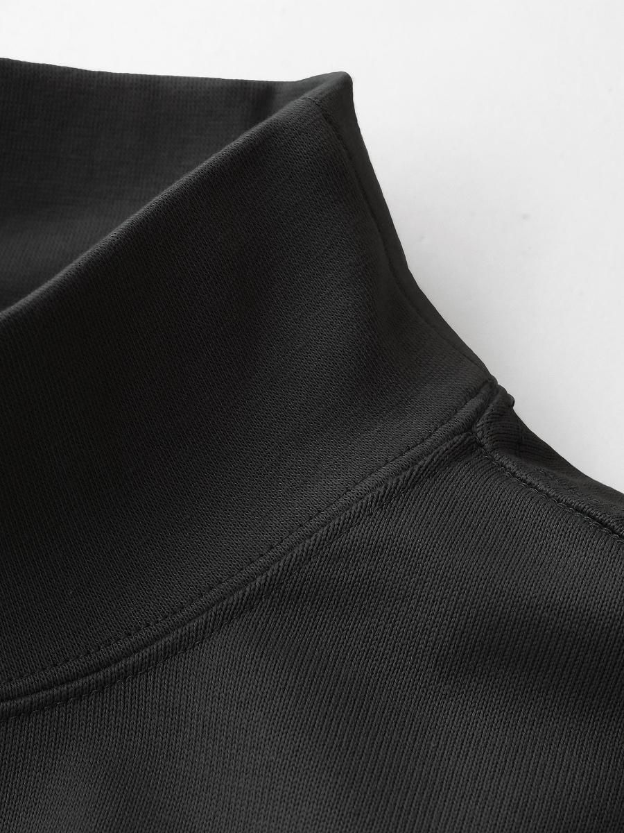 Graphpaper - グラフペーパー / HEAVY WEIGHT MOCK NECK HEM RIB