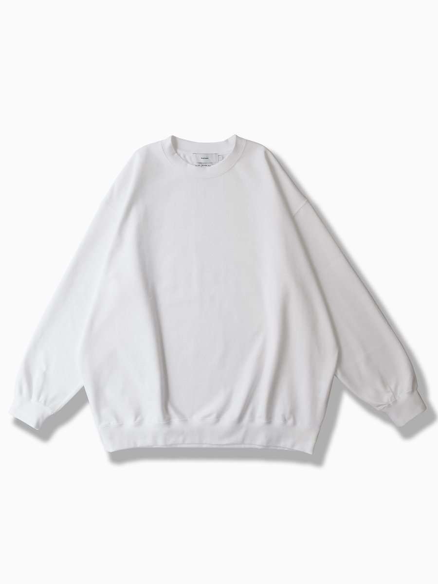 Graphpaper - グラフペーパー / HEAVY WEIGHT CREW NECK HEM RIB TEE