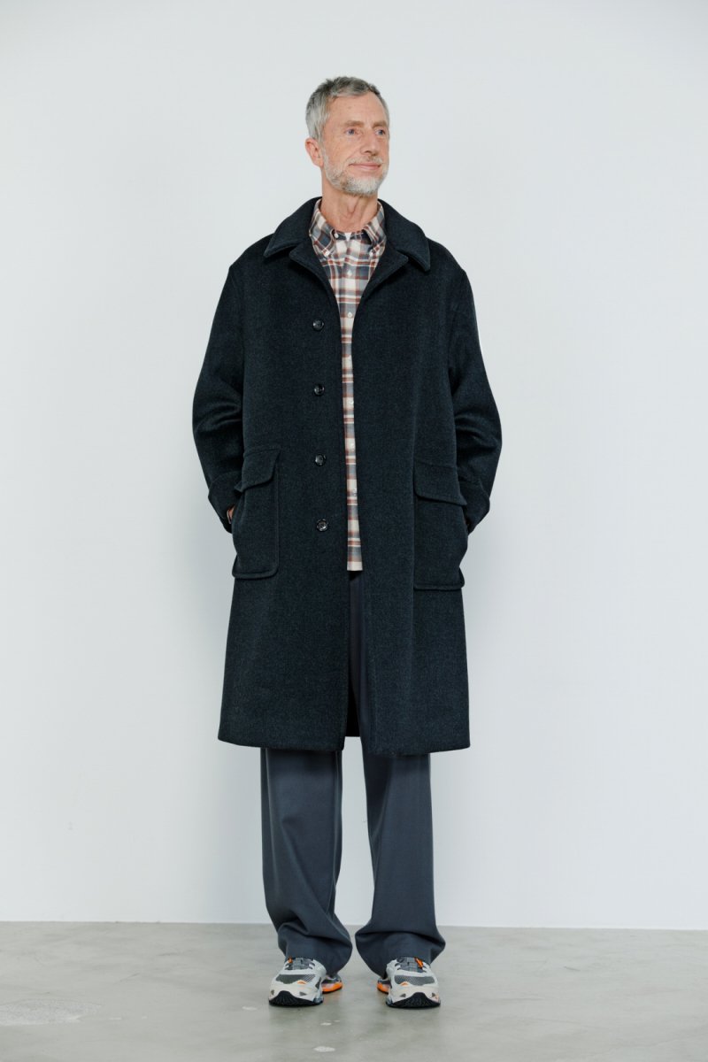 Graphpaper - グラフペーパー / WOOL CASHMERE MELTON COAT | NOTHING BUT