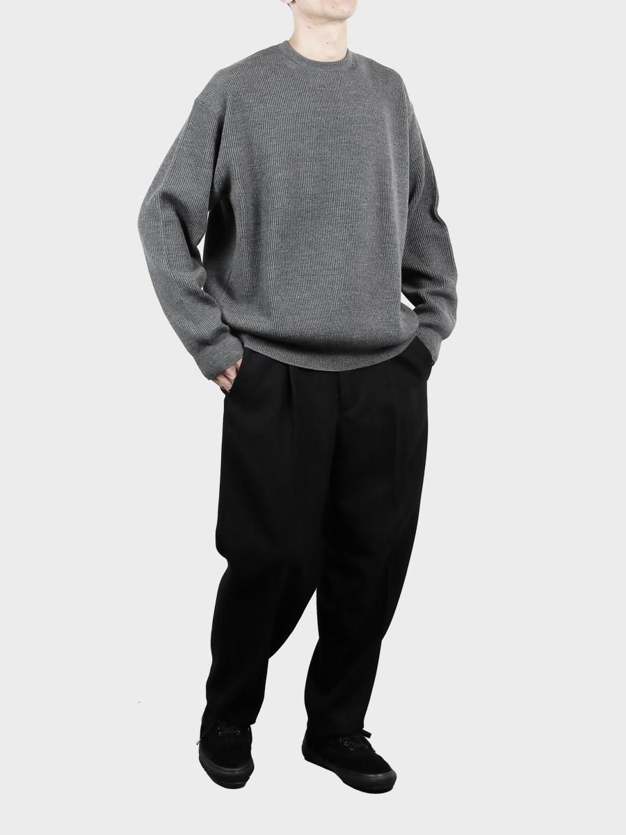 Graphpaper High Density Crew Neck Knit身巾66cm