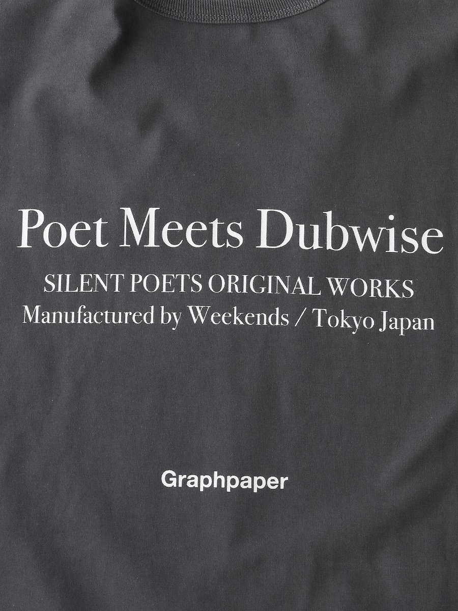 Graphpaper - グラフペーパー / Poet Meets Dubwise for GP JERSEY S/S