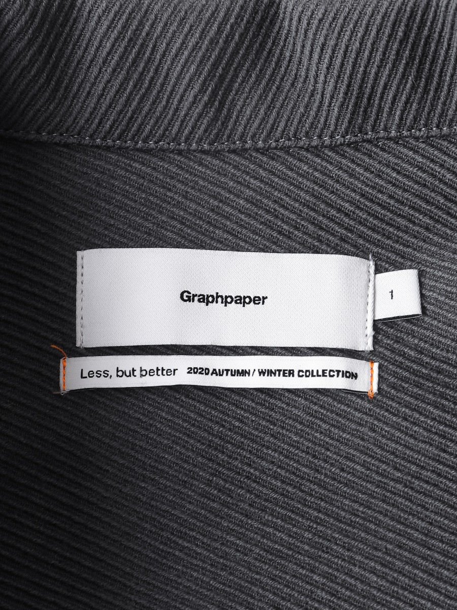 Graphpaper - グラフペーパー / WOOL WOOL KERSEY FATIGUE SHIRT