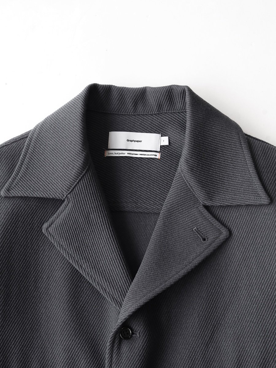 Graphpaper - グラフペーパー / WOOL WOOL KERSEY FATIGUE SHIRT