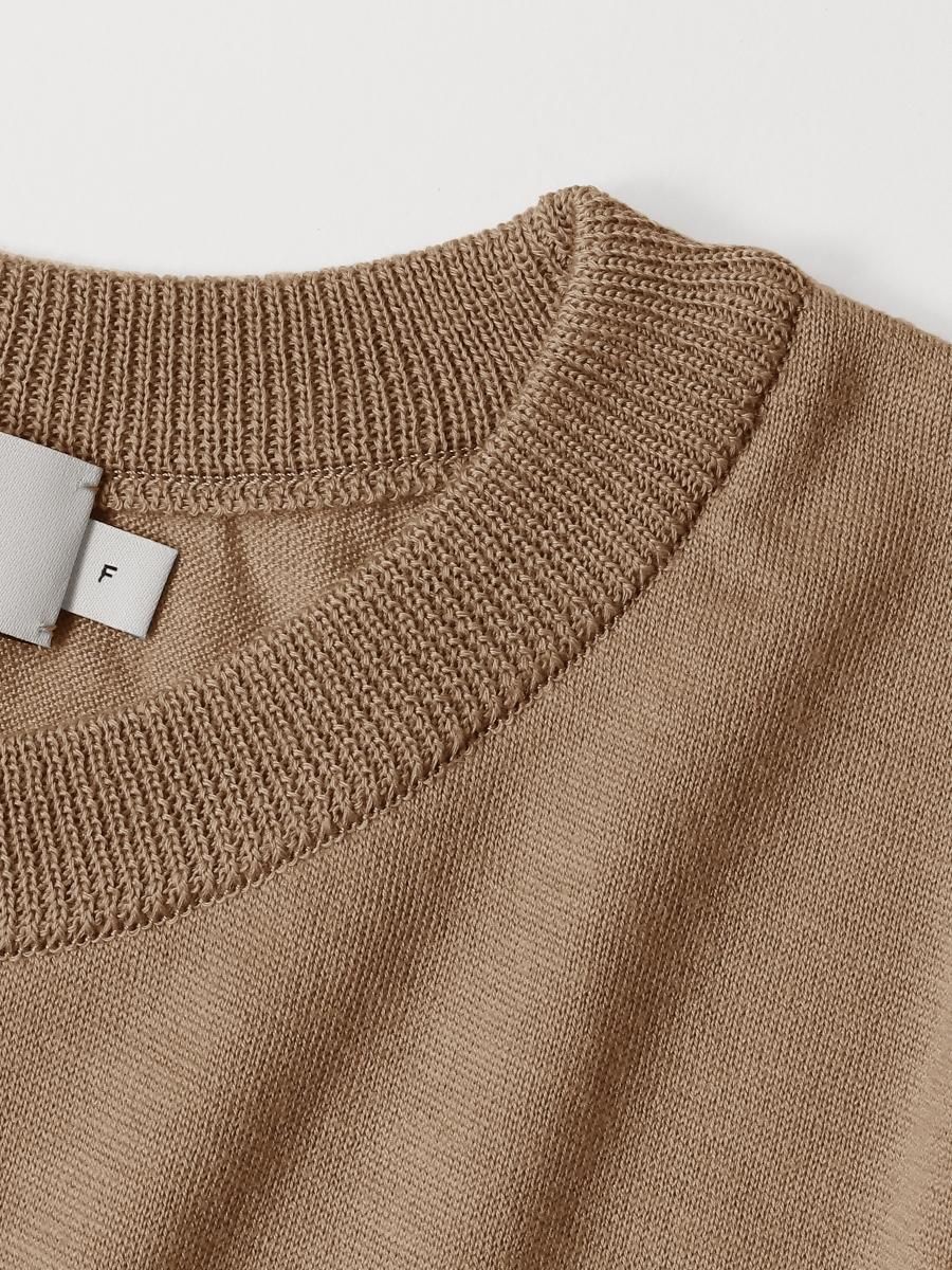 Graphpaper - グラフペーパー / WASHABLE WOOL BIG CREW NECK TEE | NOTHING BUT Graphpaper - グラフペーパー / WASHABLE WOOL BIG CREW NECK TEE | NOTHING BUT
