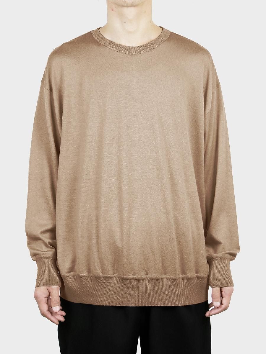 Graphpaper - グラフペーパー / WASHABLE WOOL BIG CREW NECK TEE | NOTHING BUT Graphpaper - グラフペーパー / WASHABLE WOOL BIG CREW NECK TEE | NOTHING BUT